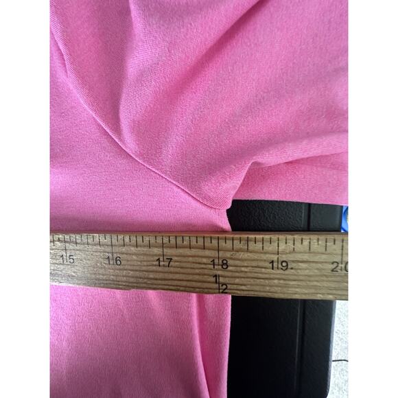 Lilly Pulitzer Medium Women Solia Dress UPF 50+ Pullover Pink Pockets 16-9v - Picture 6 of 9